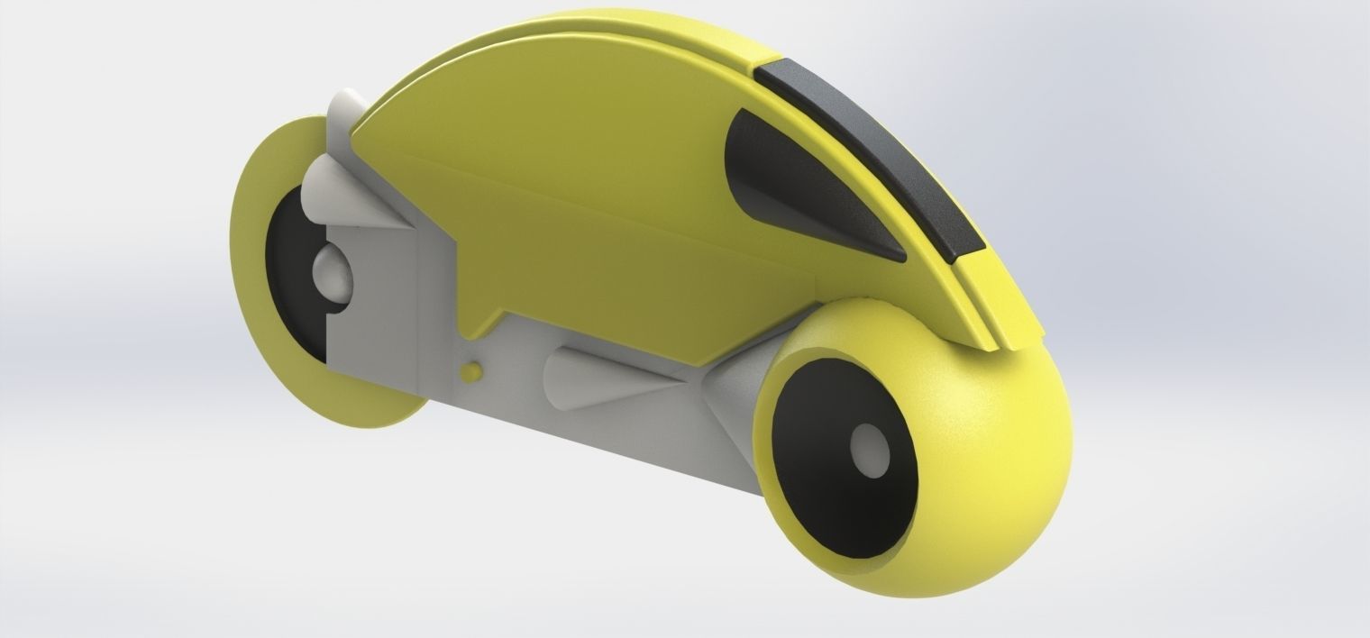 lightcycle from tron 3D model_4