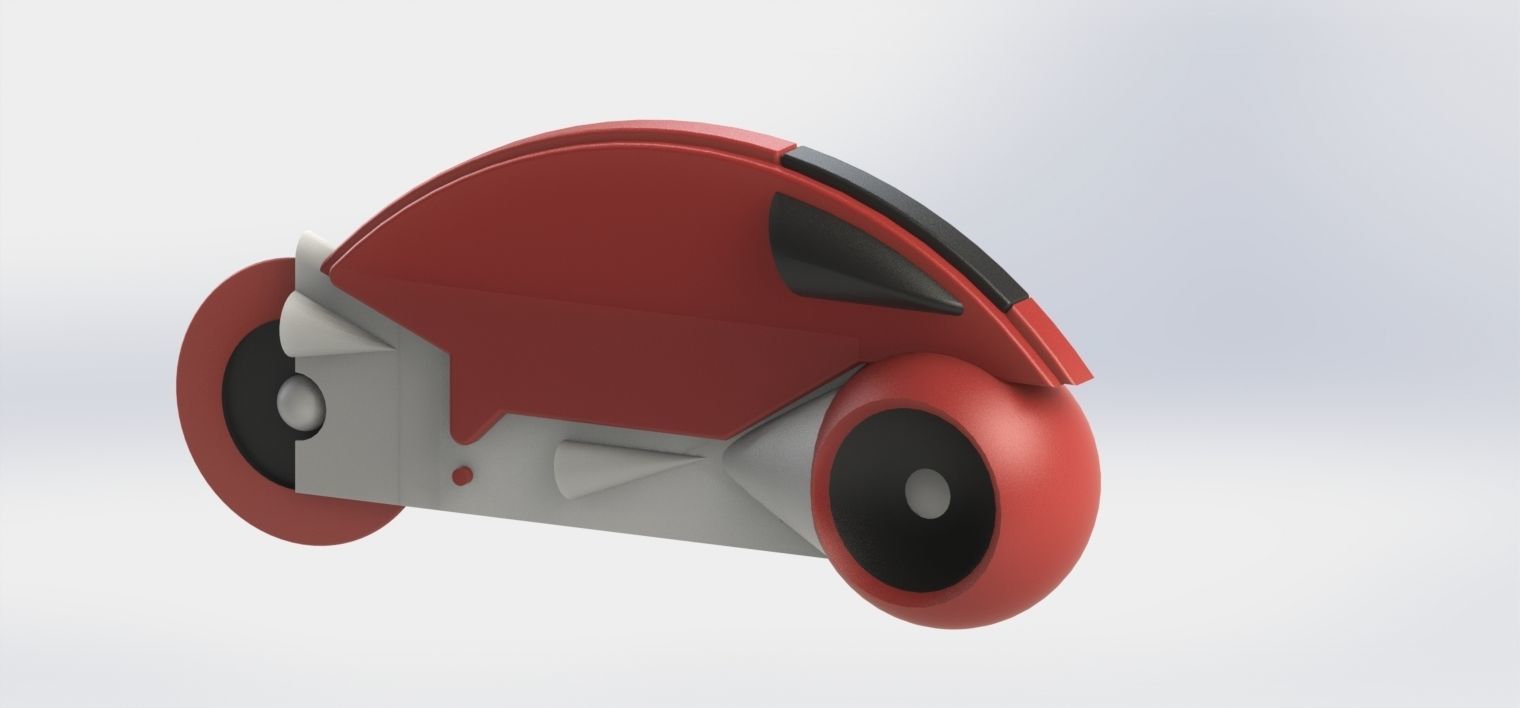lightcycle from tron 3D model_2