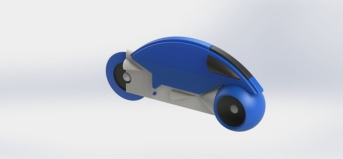 lightcycle from tron 3D model