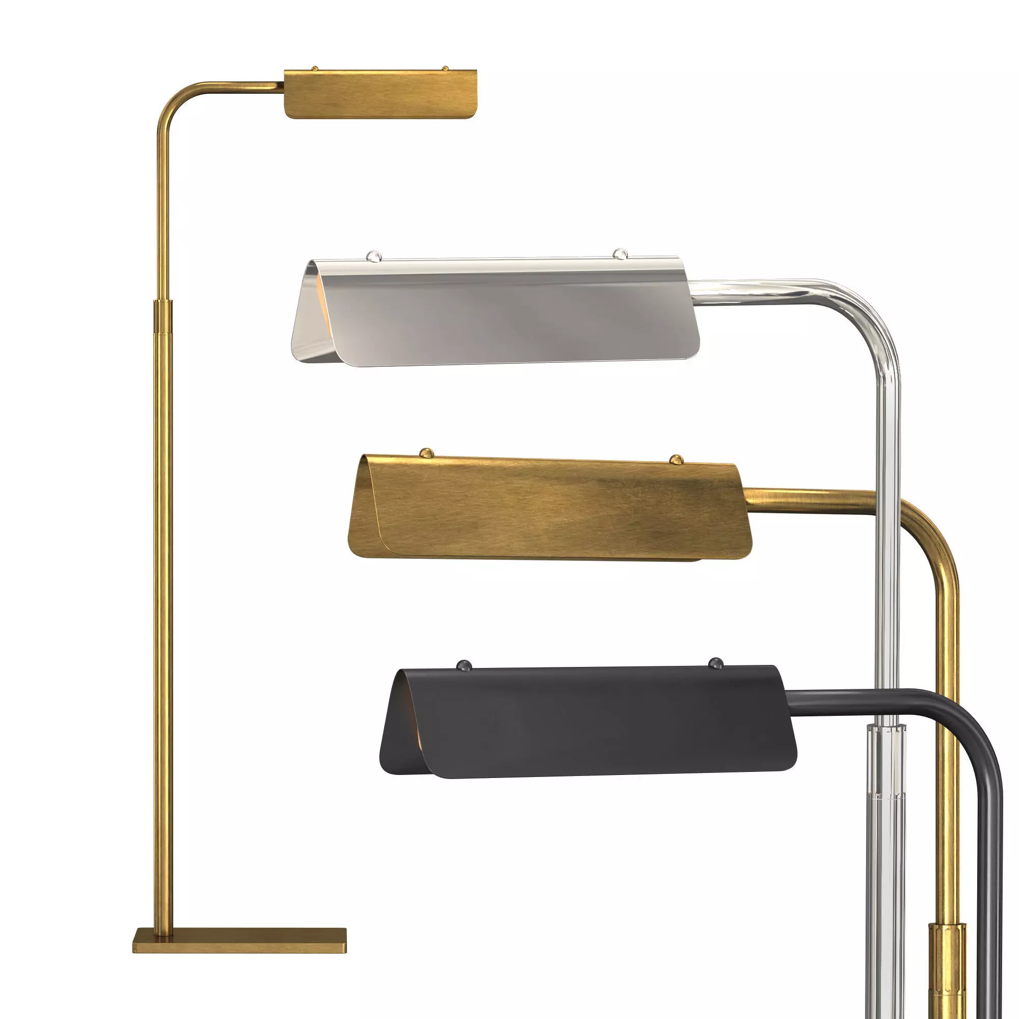HUSTON TASK FLOOR LAMP 3D model_0
