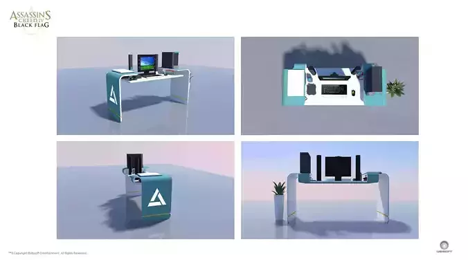 assassins creed black flag desk
