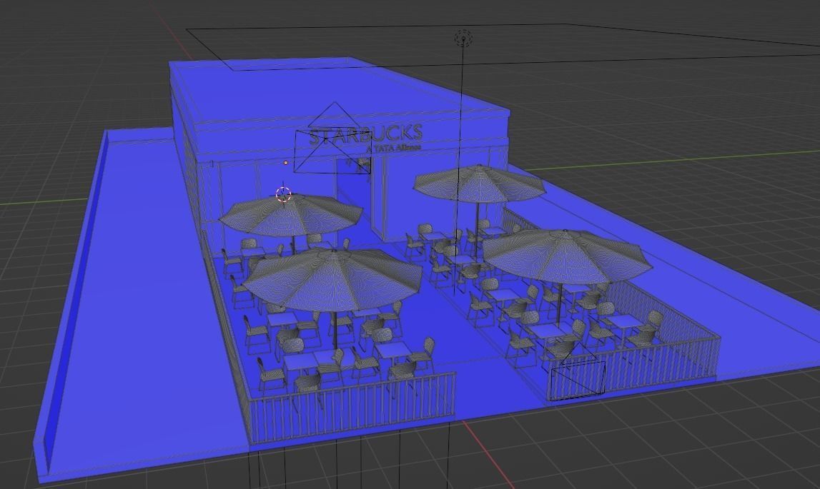 Starbucks Coffee 3D Model 3D model_16