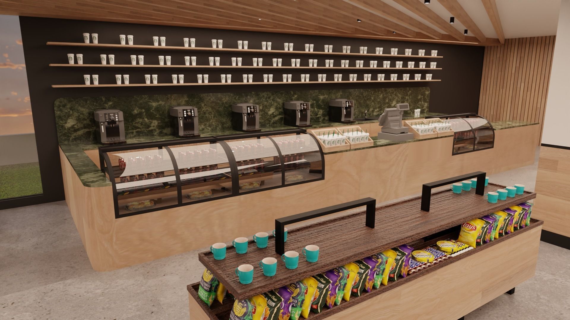 Starbucks Coffee 3D Model 3D model_1