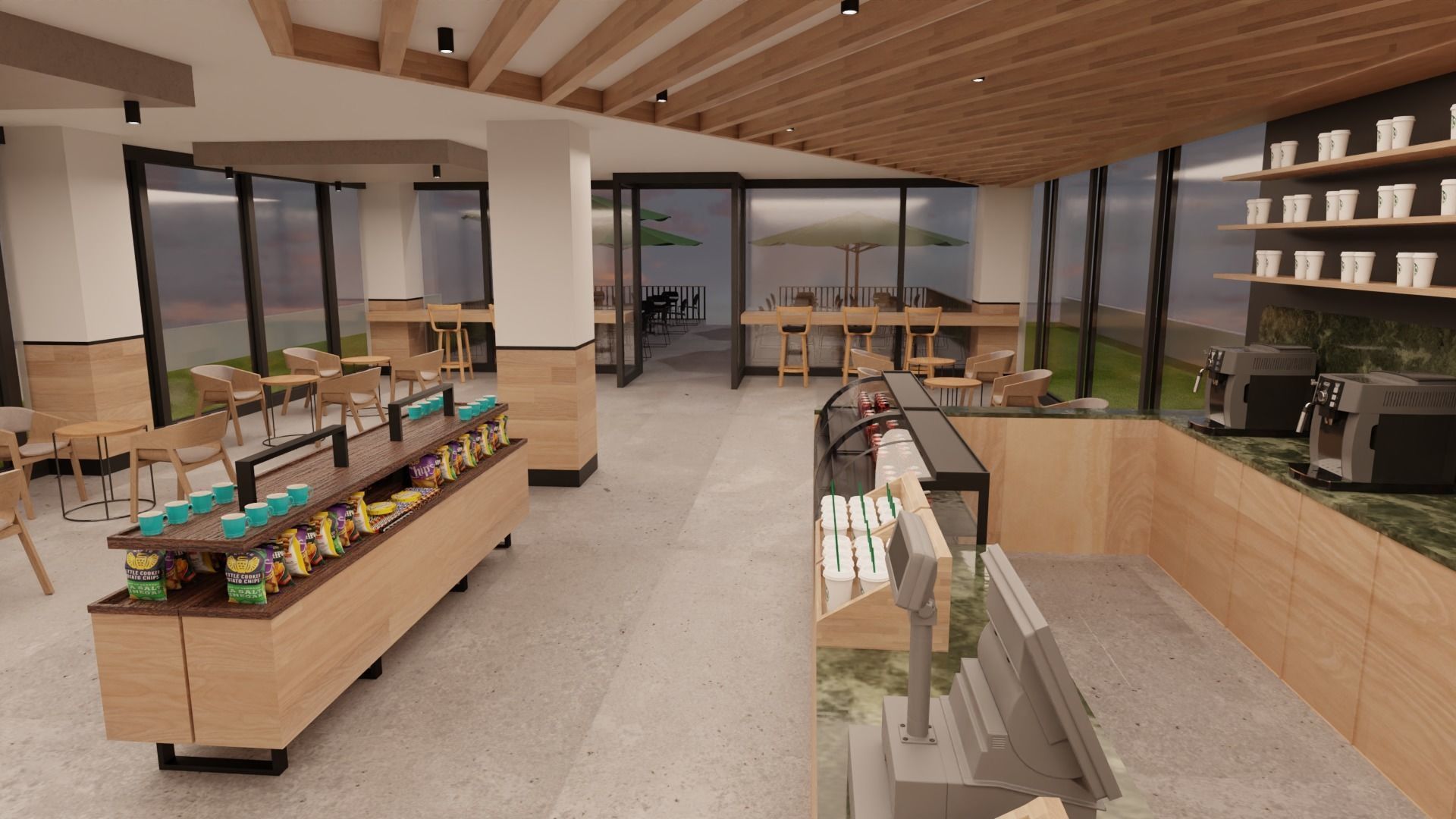 Starbucks Coffee 3D Model 3D model_7