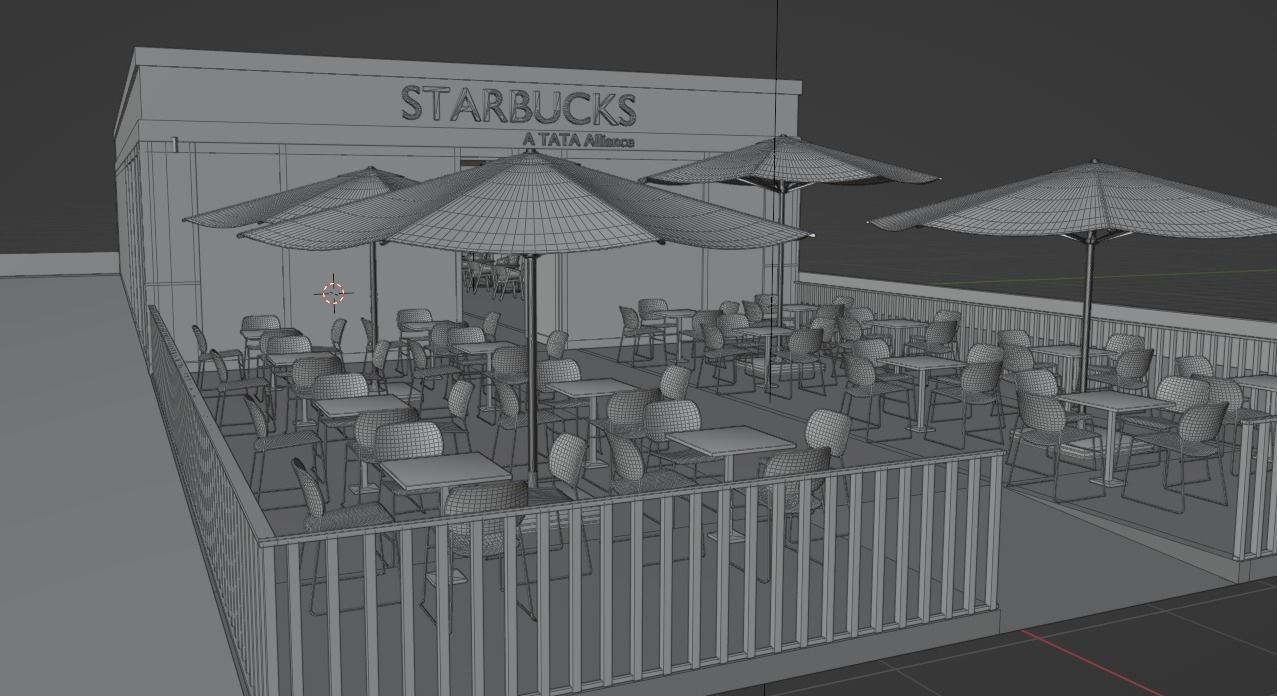 Starbucks Coffee 3D Model 3D model_14