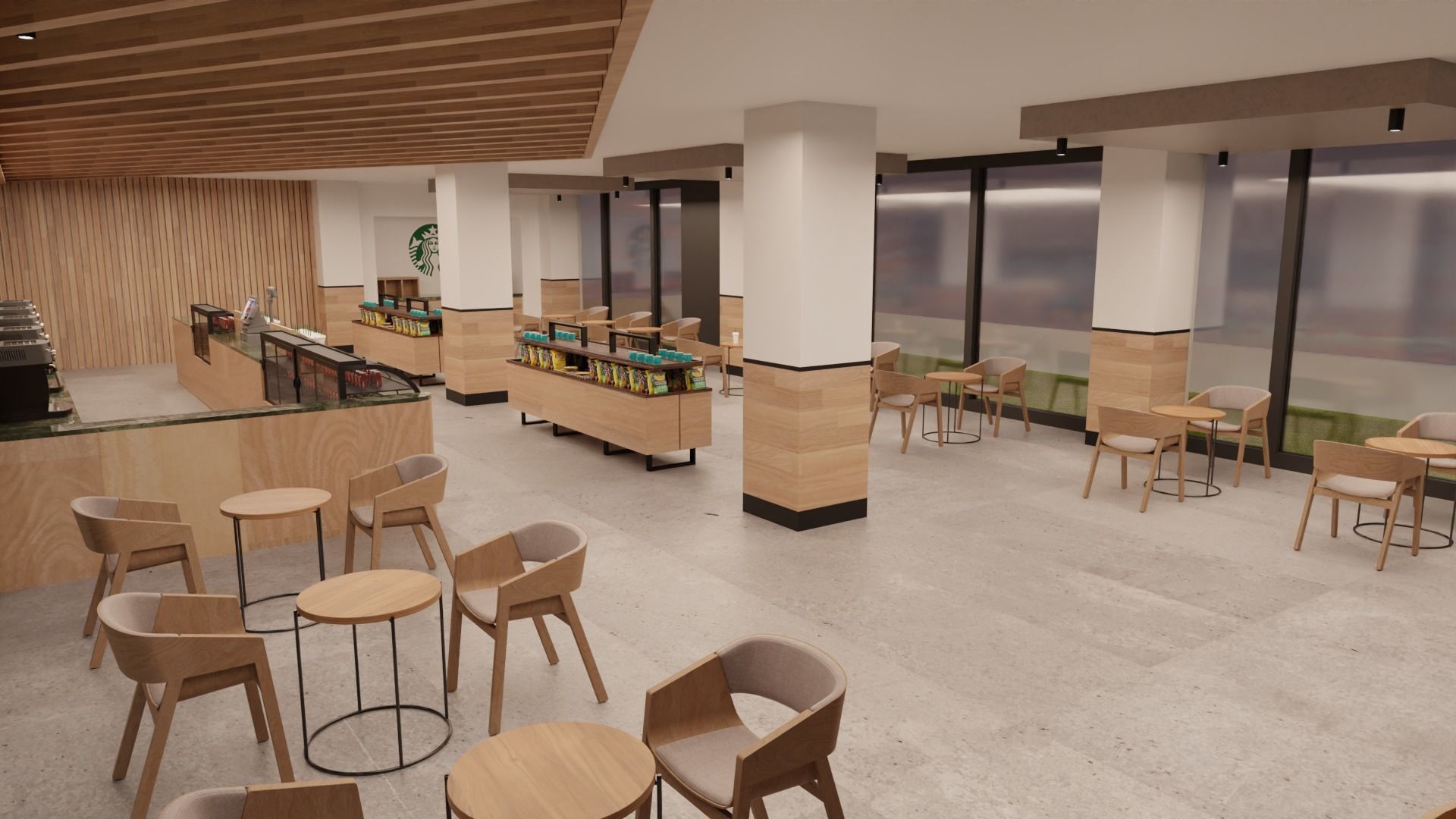 Starbucks Coffee 3D Model 3D model_3