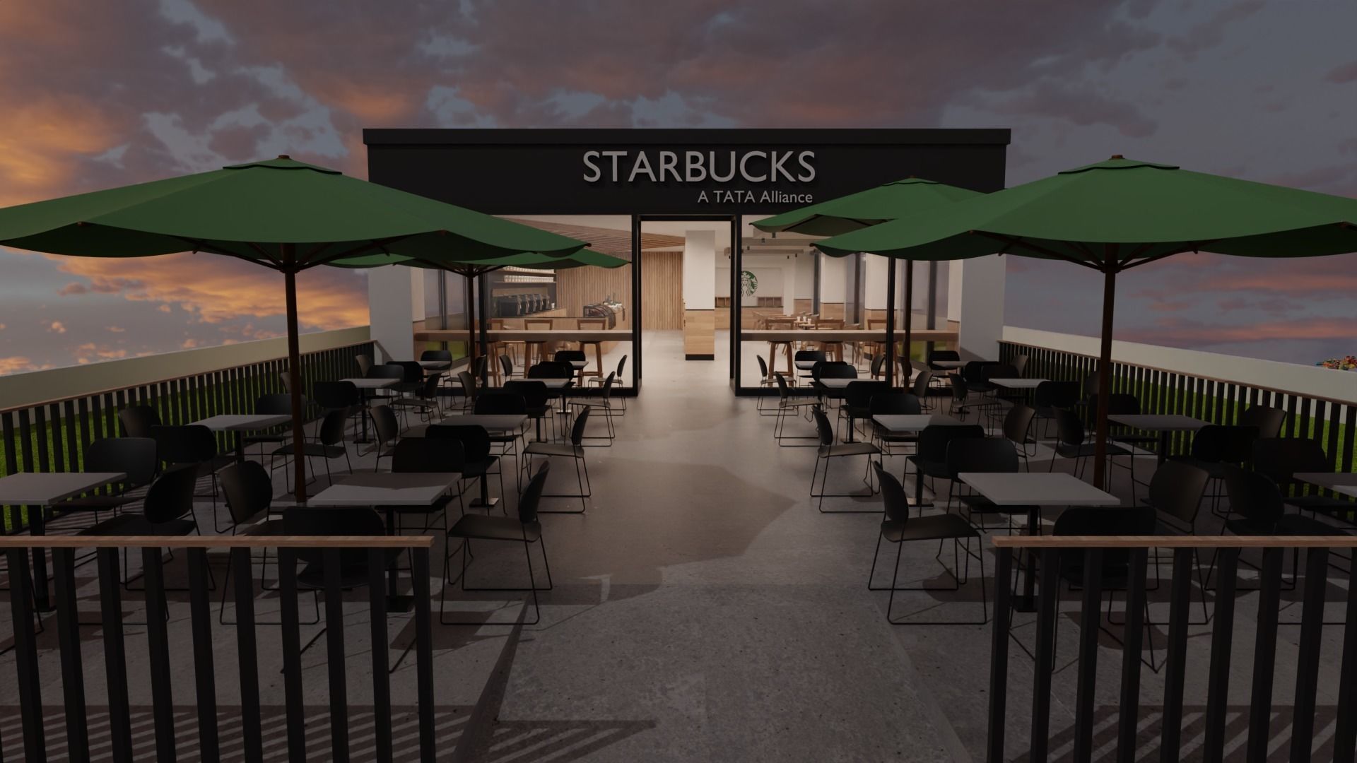 Starbucks Coffee 3D Model 3D model_4