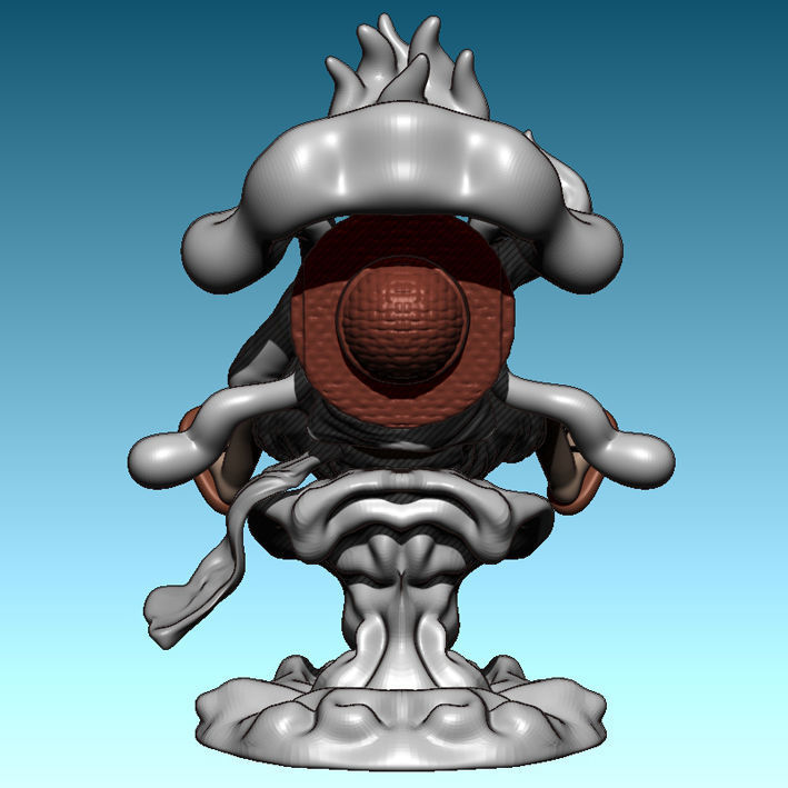 Luffy Gear 5 Nika 3D print model_4