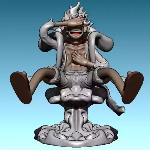 Luffy Gear 5 Nika 3D print model
