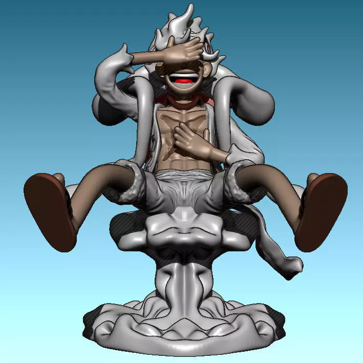 Luffy Gear 5 Nika 3D print model_0