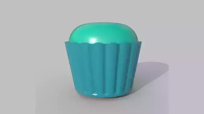 Cup Cake 3D model