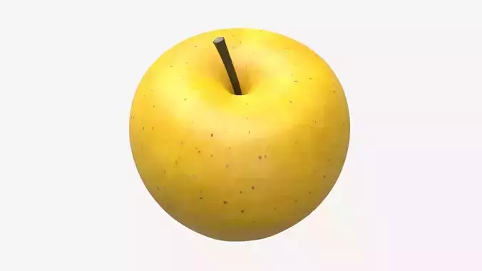 Apple single fruit golden