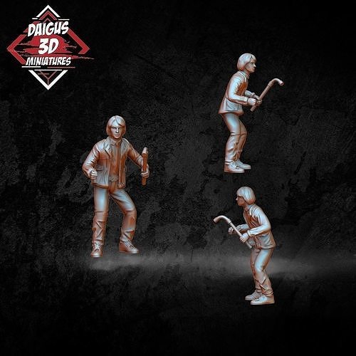 MIKE STRANGER THINGS 3D print model