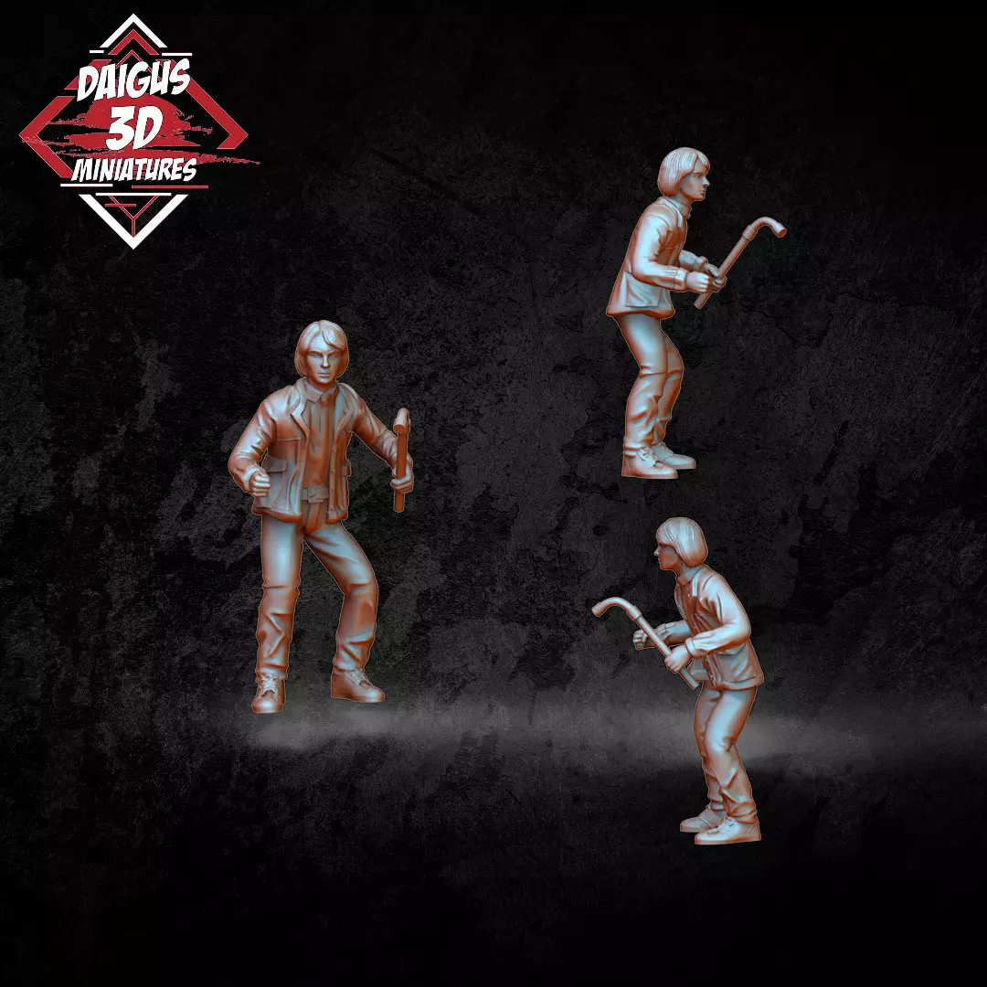 MIKE STRANGER THINGS 3D print model_0