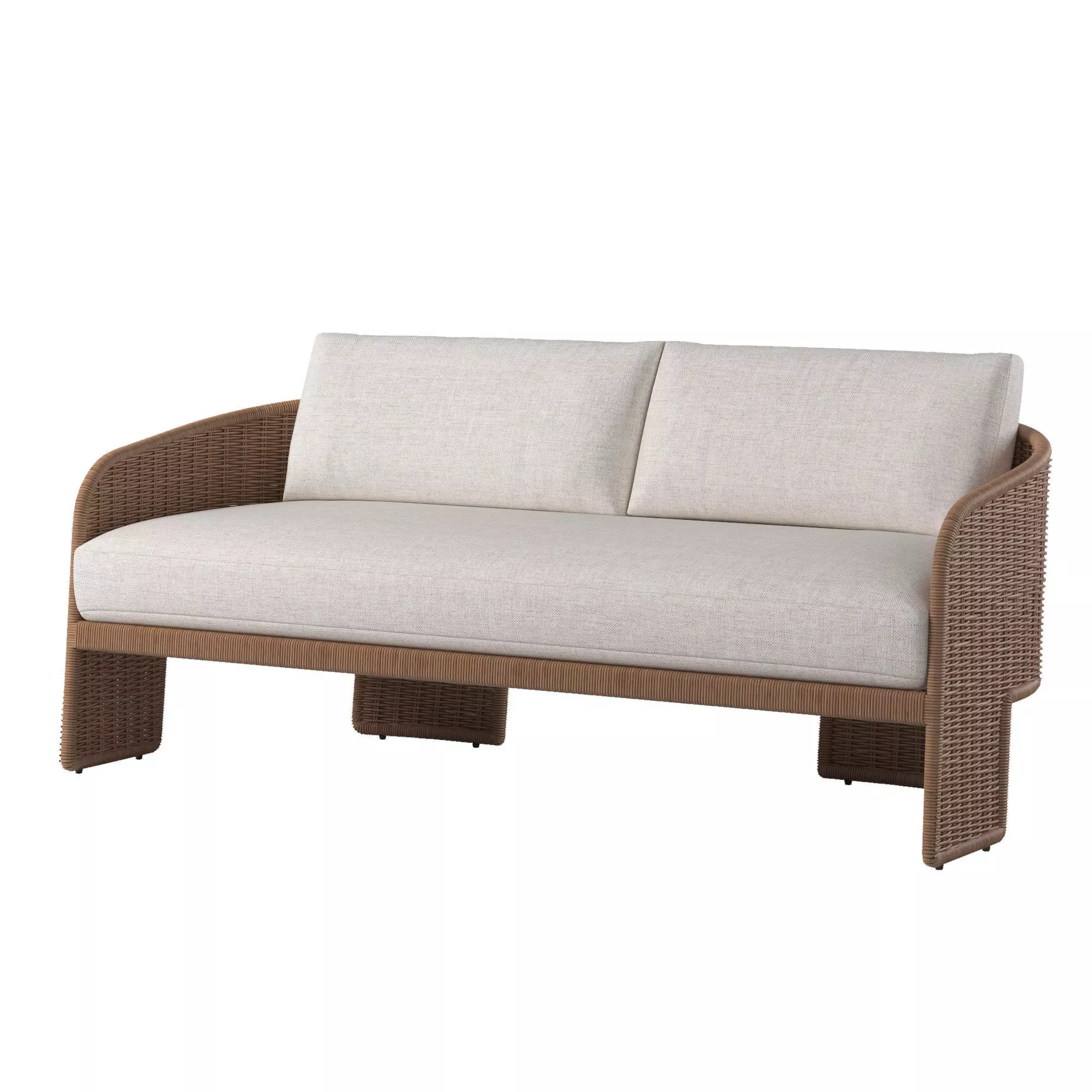 RH LA PAZ SOFA Low-poly 3D model