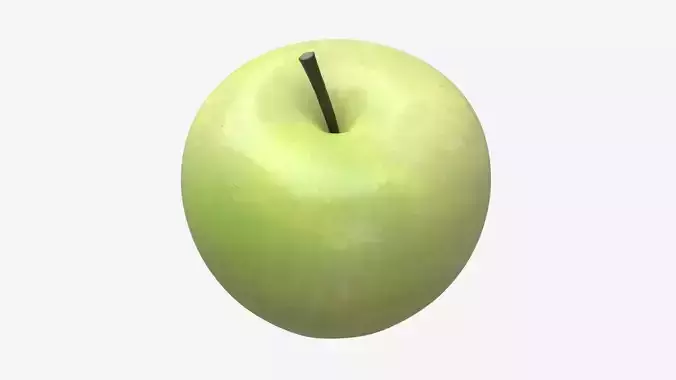 Apple single fruit green light