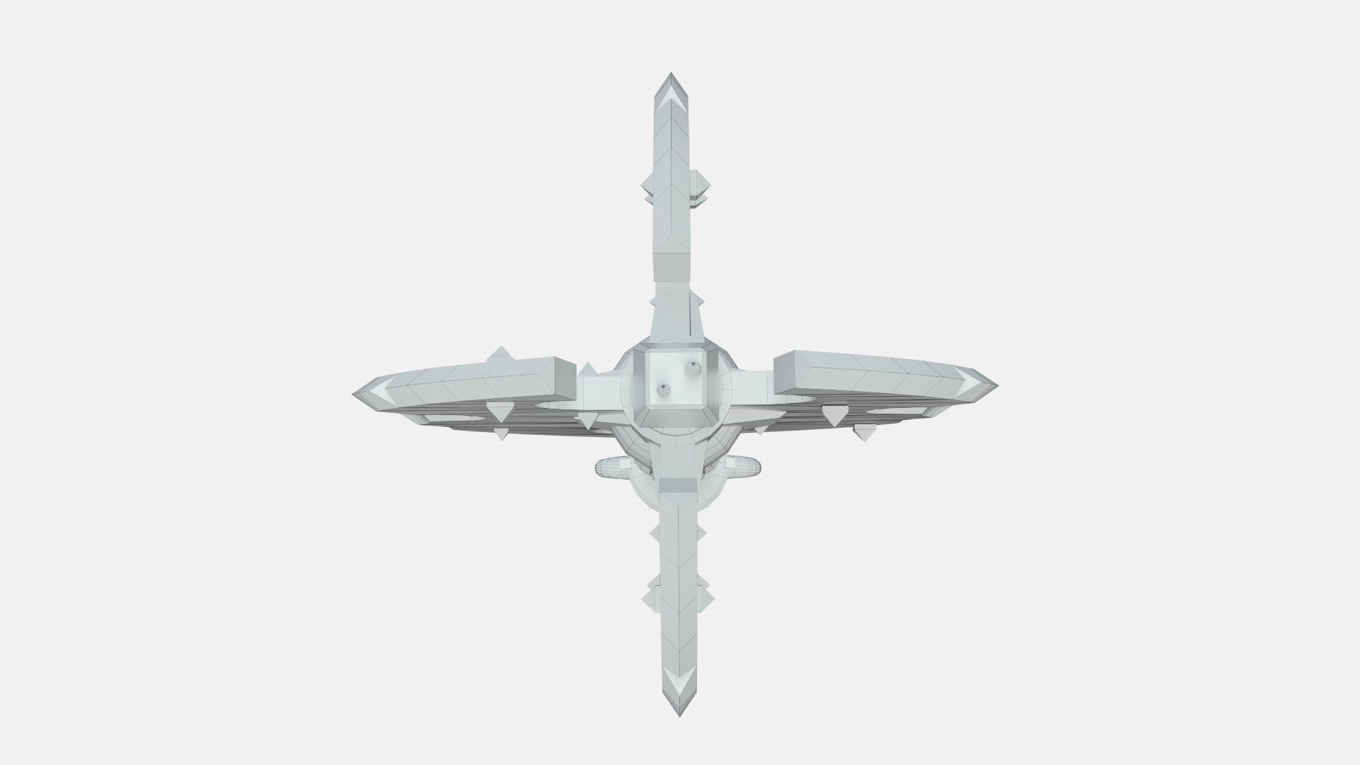 Troll Axe Low-poly 3D model_13