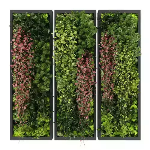 Vertical garden 175 Low-poly 3D model