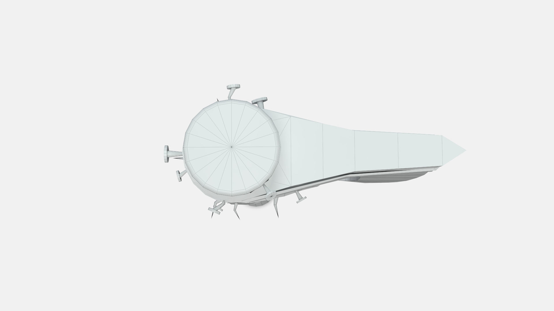 Troll Axe Low-poly 3D model_13