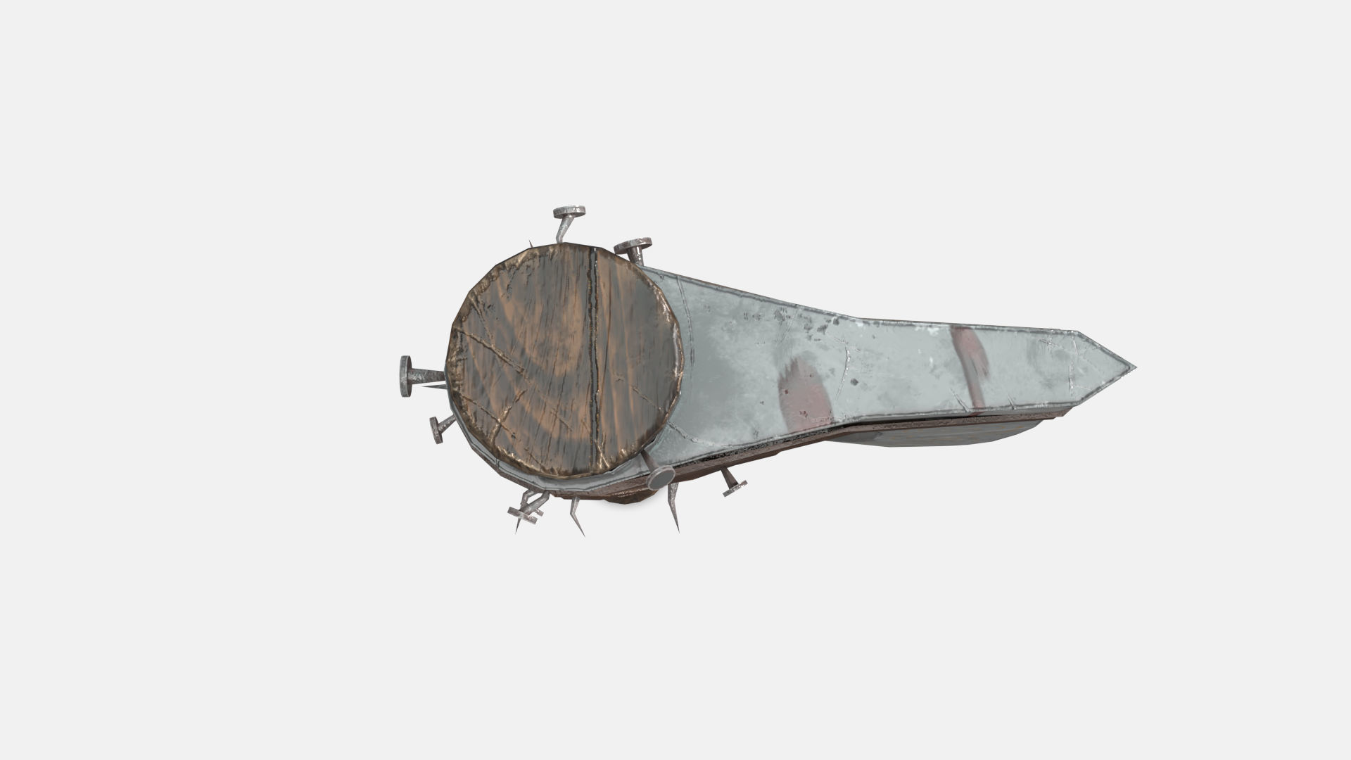 Troll Axe Low-poly 3D model_5