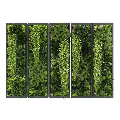 Vertical garden 176 Low-poly 3D model