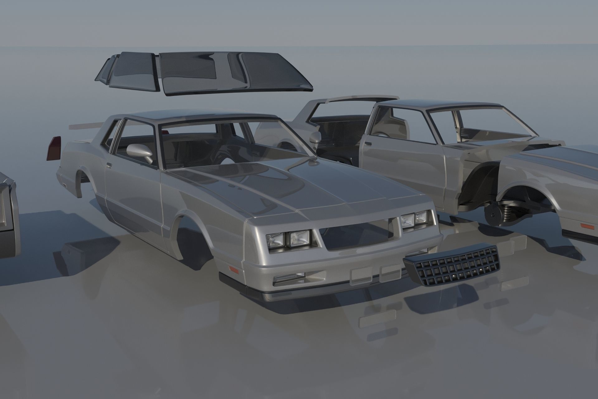 Chevrolet Monte Carlo SS 1987 3D print model_19