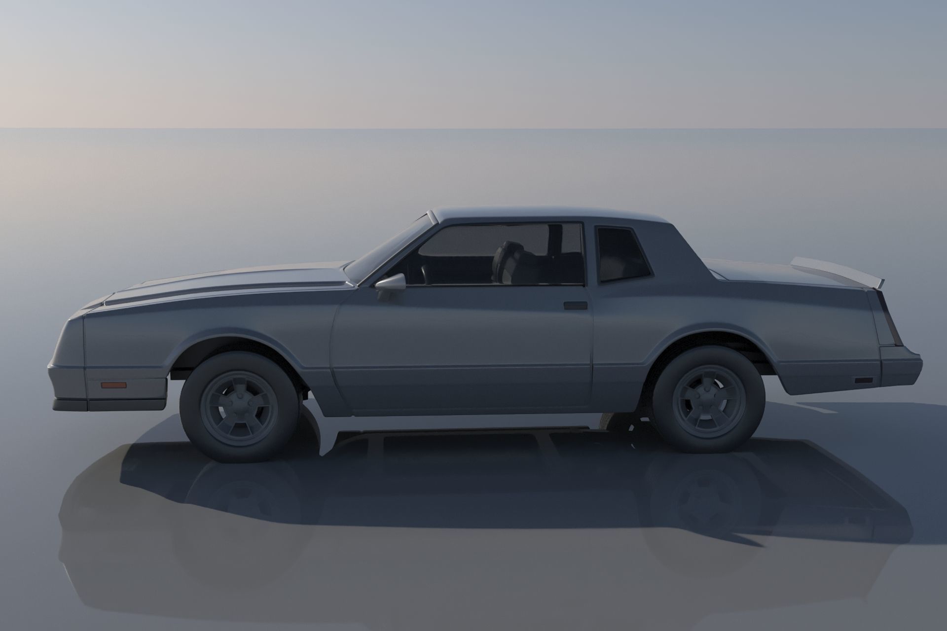 Chevrolet Monte Carlo SS 1987 3D print model_1