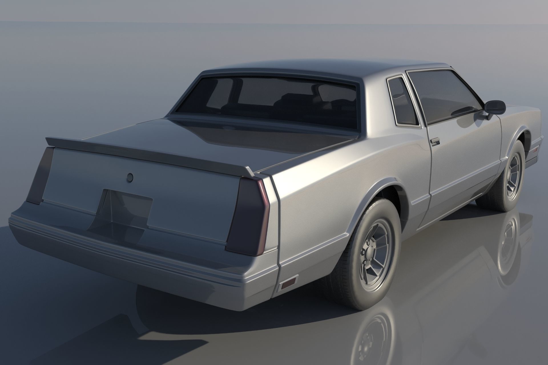Chevrolet Monte Carlo SS 1987 3D print model_3