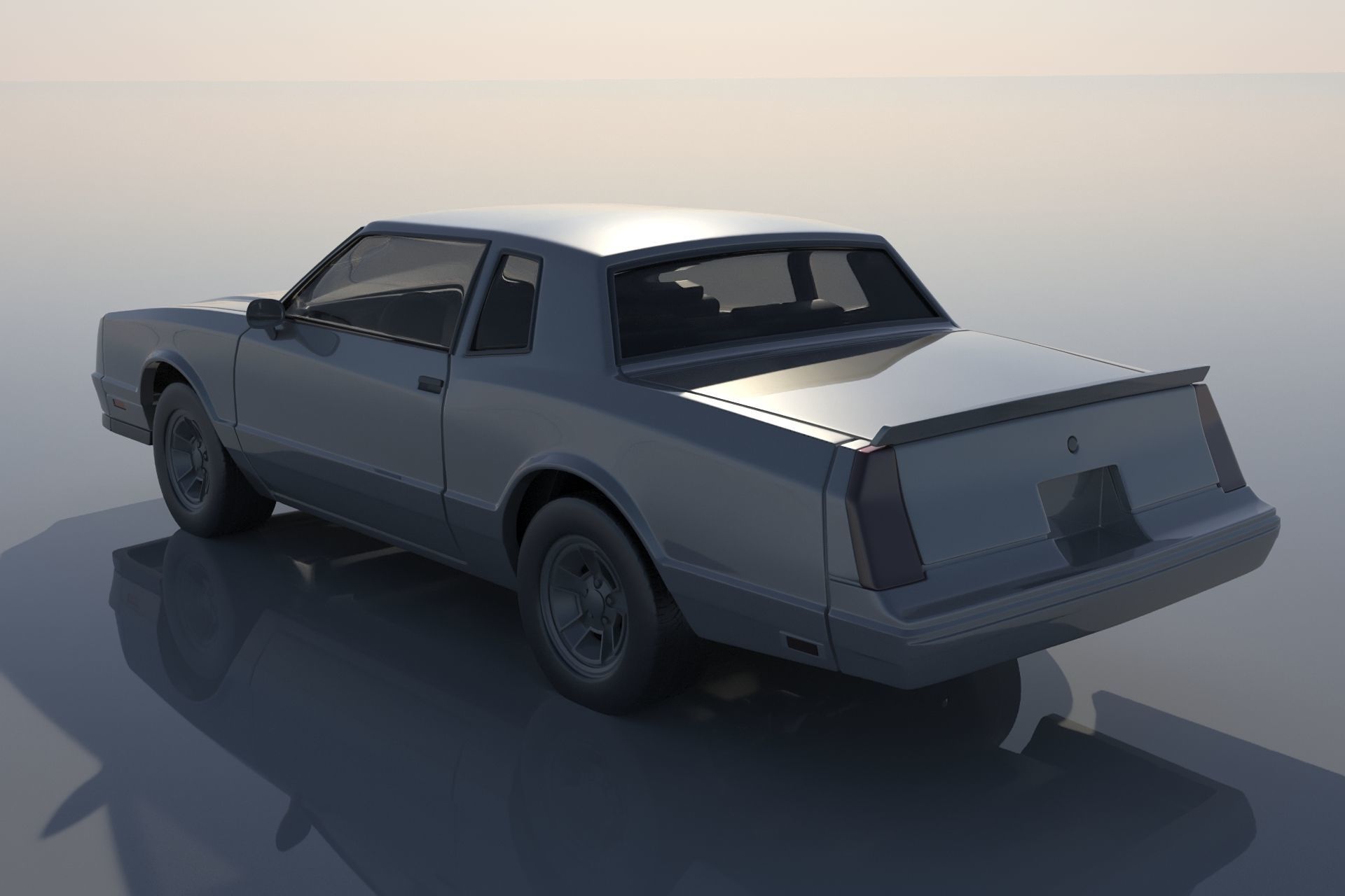 Chevrolet Monte Carlo SS 1987 3D print model_2