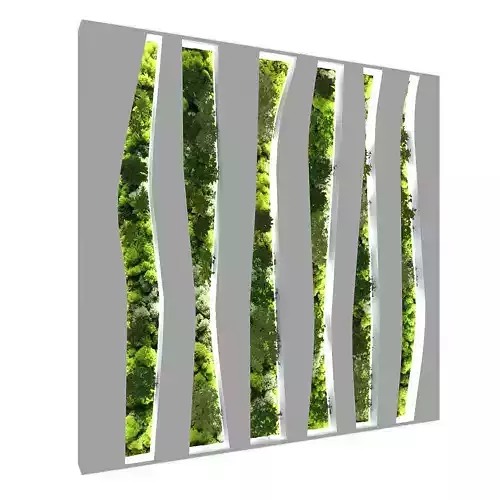 Vertical garden 179 Low-poly 3D model