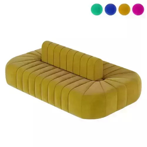 Sofa Round 3D model