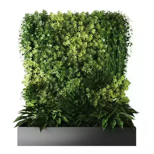 Vertical garden 182 Low-poly 3D model
