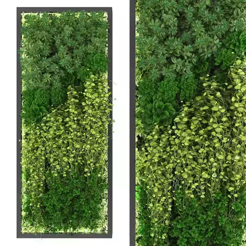 Vertical garden 185 Low-poly 3D model