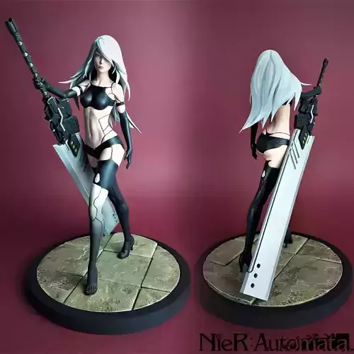 A2 Nier Automata figurine 3D print model