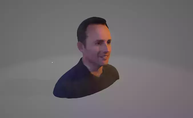 Character No 3   Not Rigged 3D model Low-poly 3D model