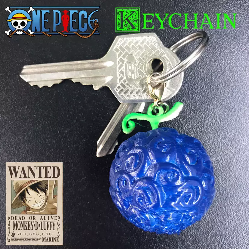 Gomu Gomu No Mi Keychain 3D print model