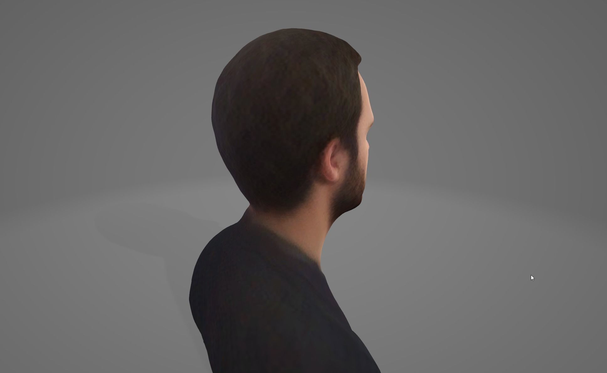 Character No 1 Not Rigged 3D model Low-poly 3D model_6