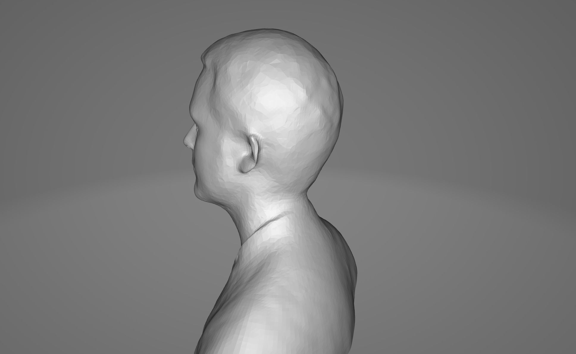 Character No 1 Not Rigged 3D model Low-poly 3D model_32