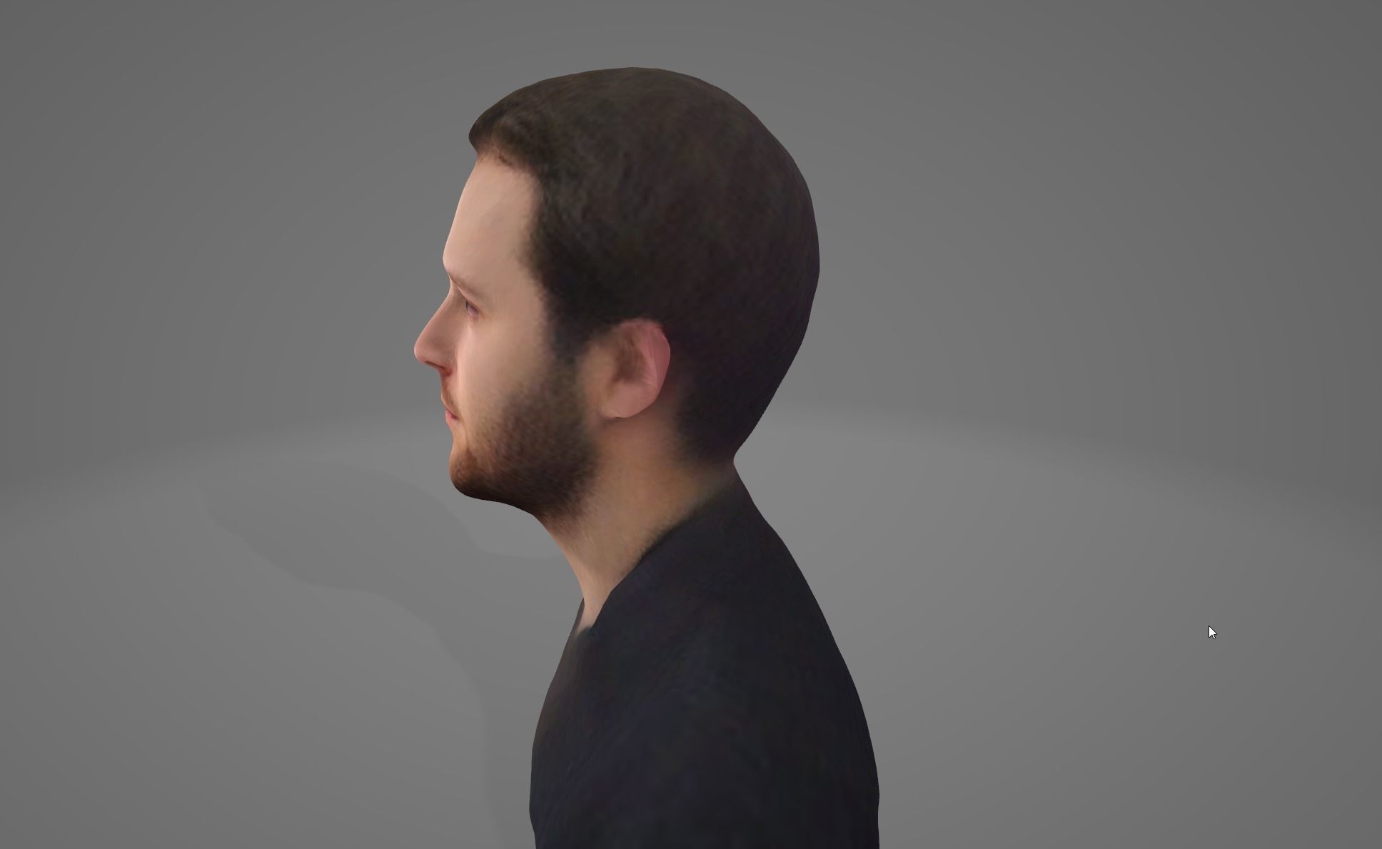 Character No 1 Not Rigged 3D model Low-poly 3D model_3