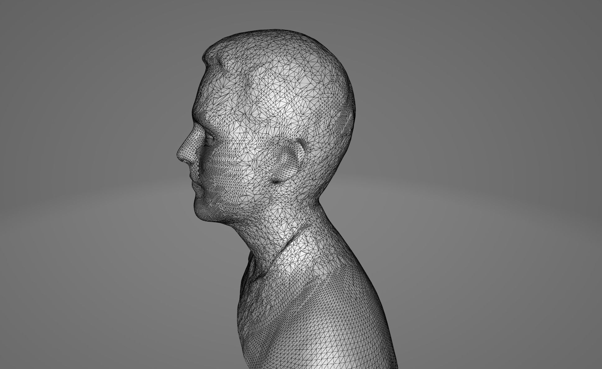 Character No 1 Not Rigged 3D model Low-poly 3D model_25