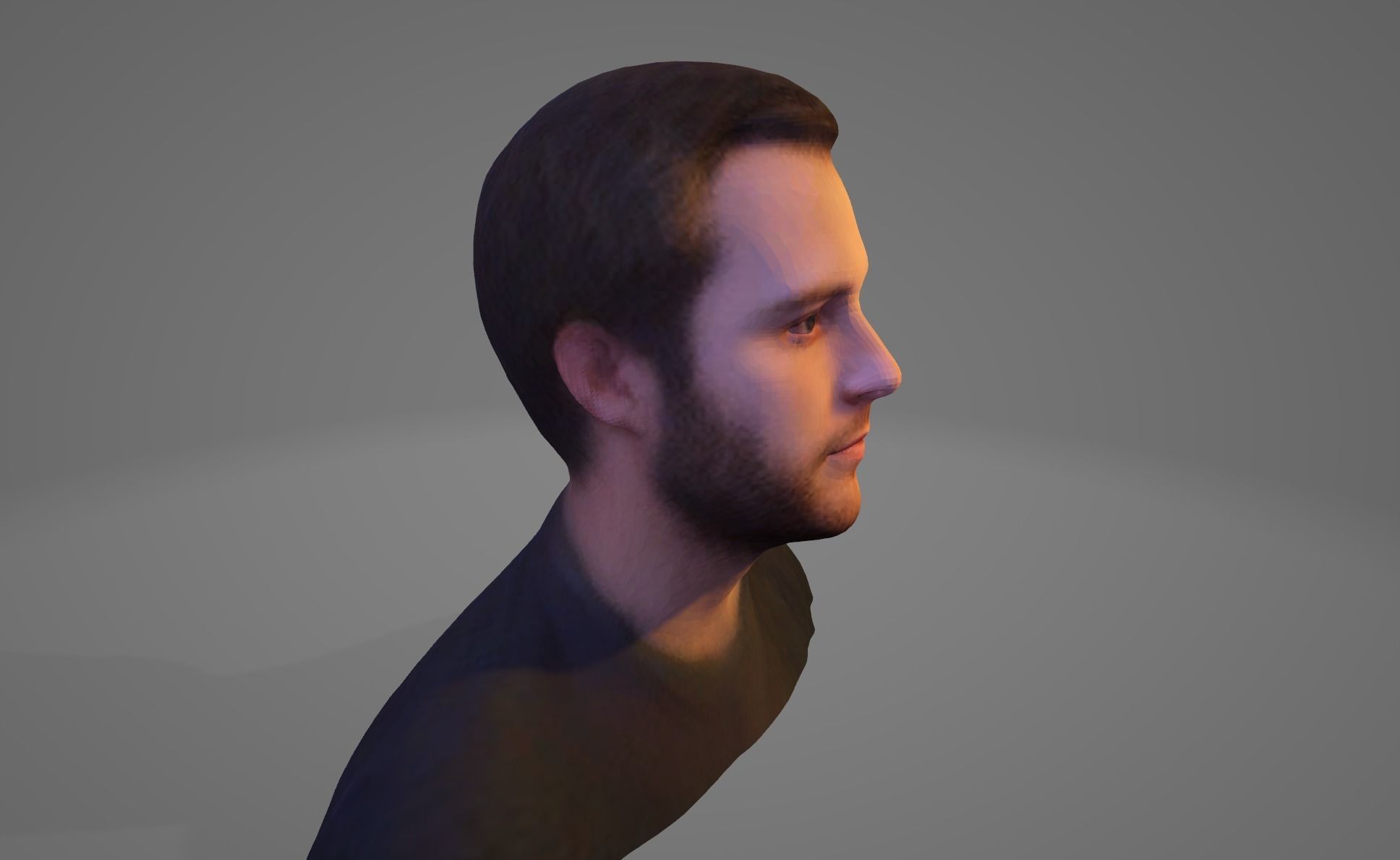 Character No 1 Not Rigged 3D model Low-poly 3D model_22