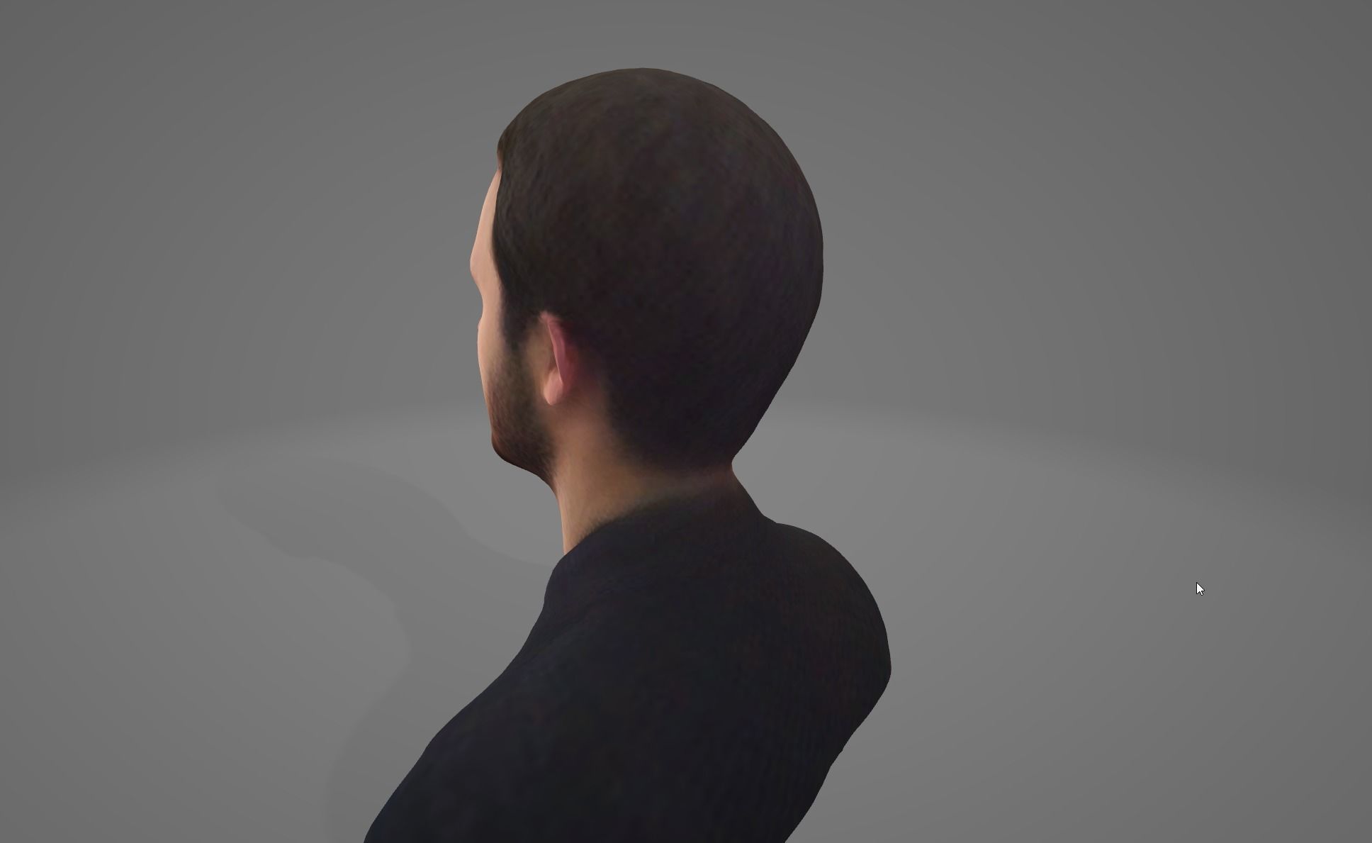 Character No 1 Not Rigged 3D model Low-poly 3D model_11