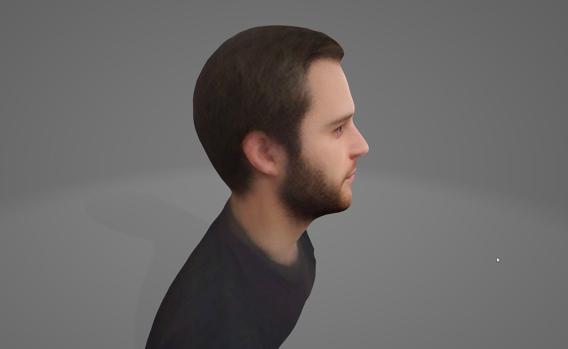 Character No 1 Not Rigged 3D model Low-poly 3D model_7