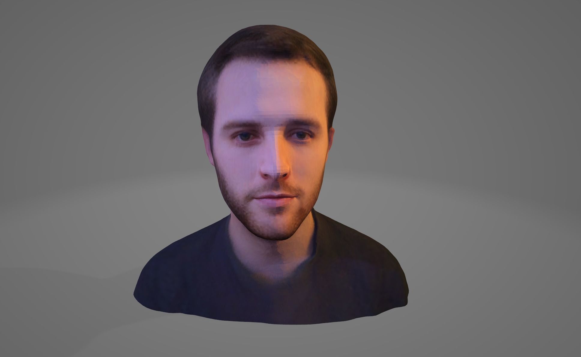 Character No 1 Not Rigged 3D model Low-poly 3D model_16