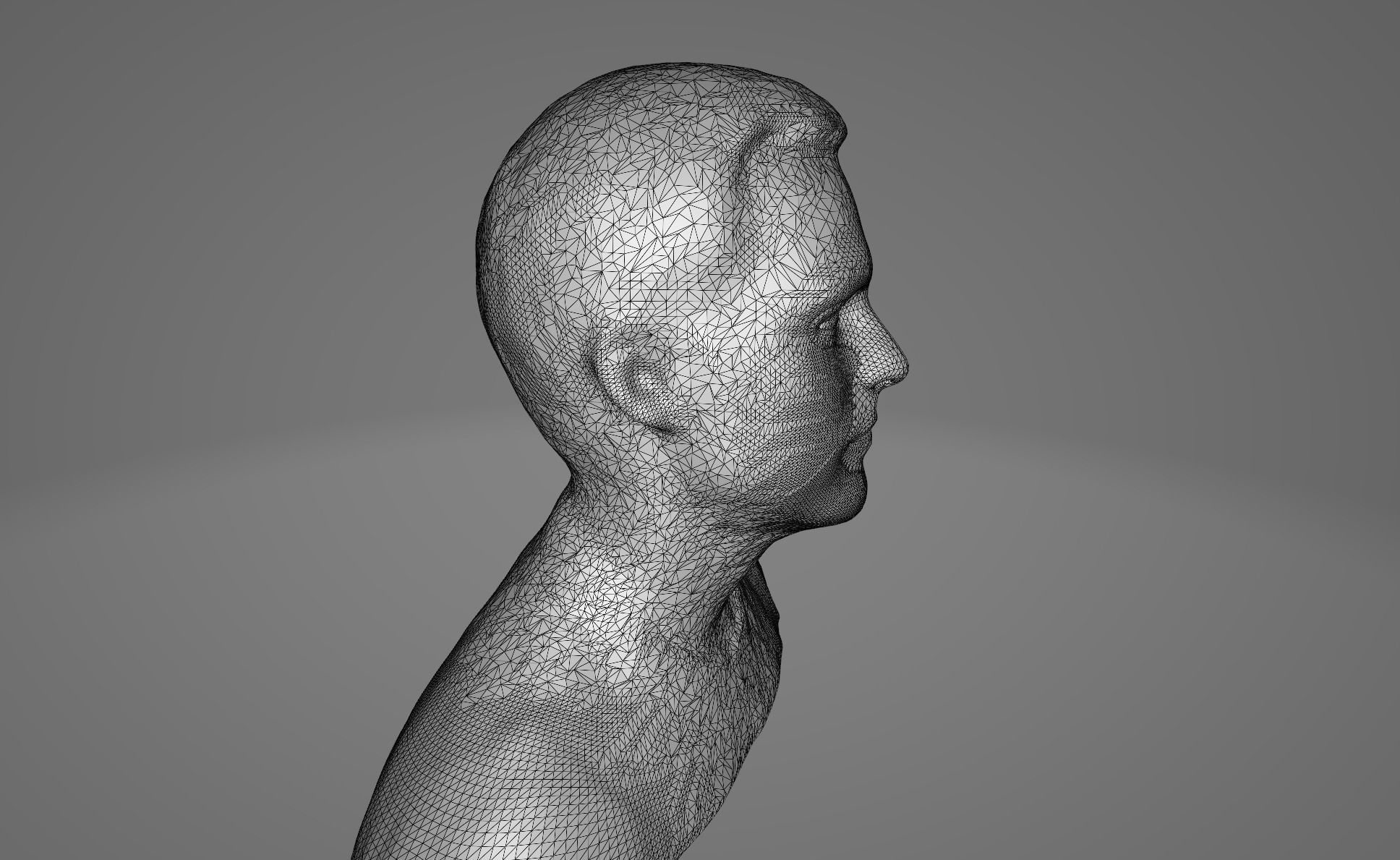 Character No 1 Not Rigged 3D model Low-poly 3D model_36