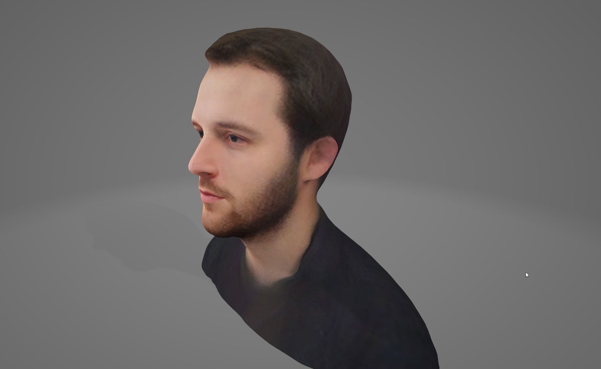 Character No 1 Not Rigged 3D model Low-poly 3D model_2