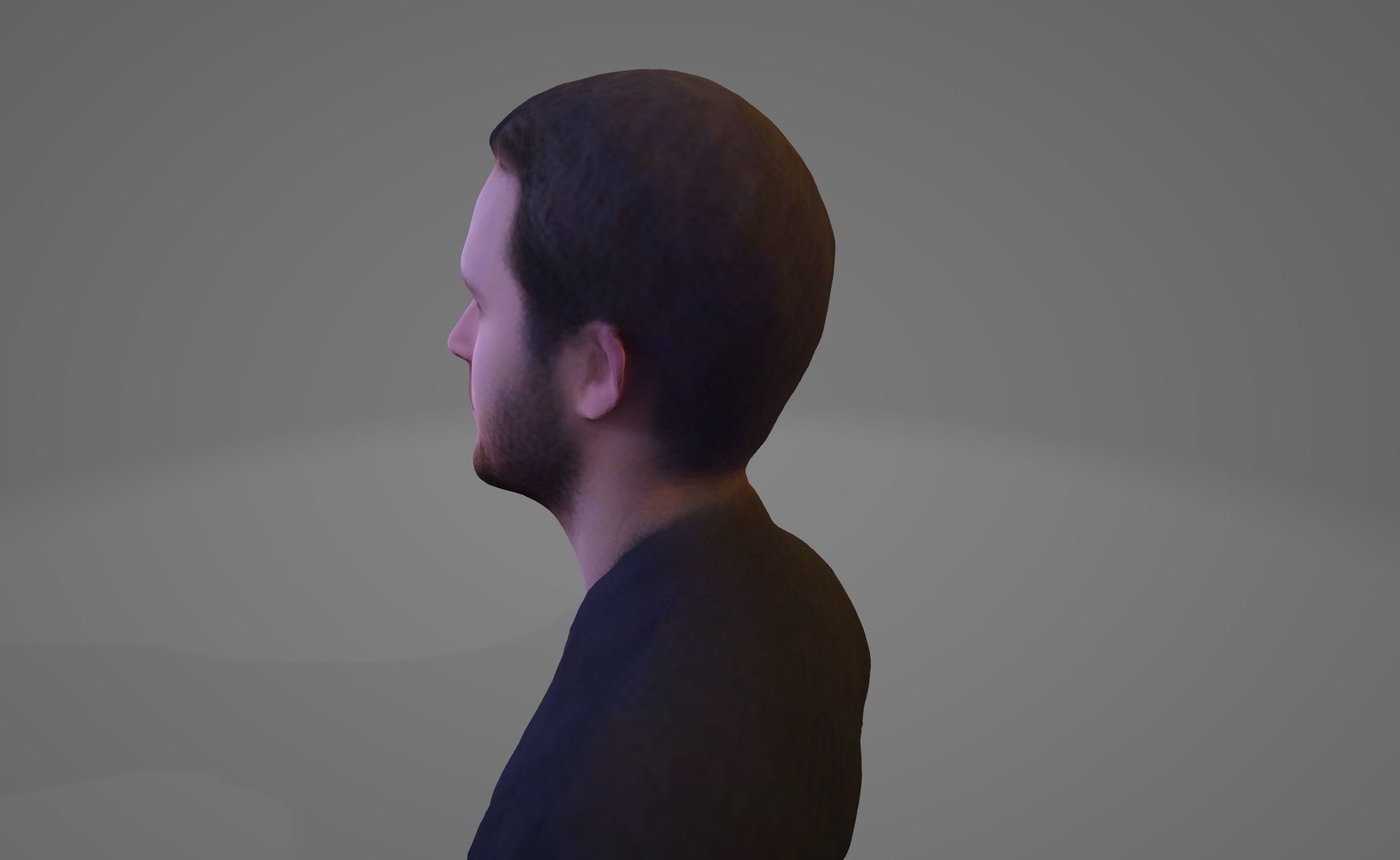 Character No 1 Not Rigged 3D model Low-poly 3D model_18