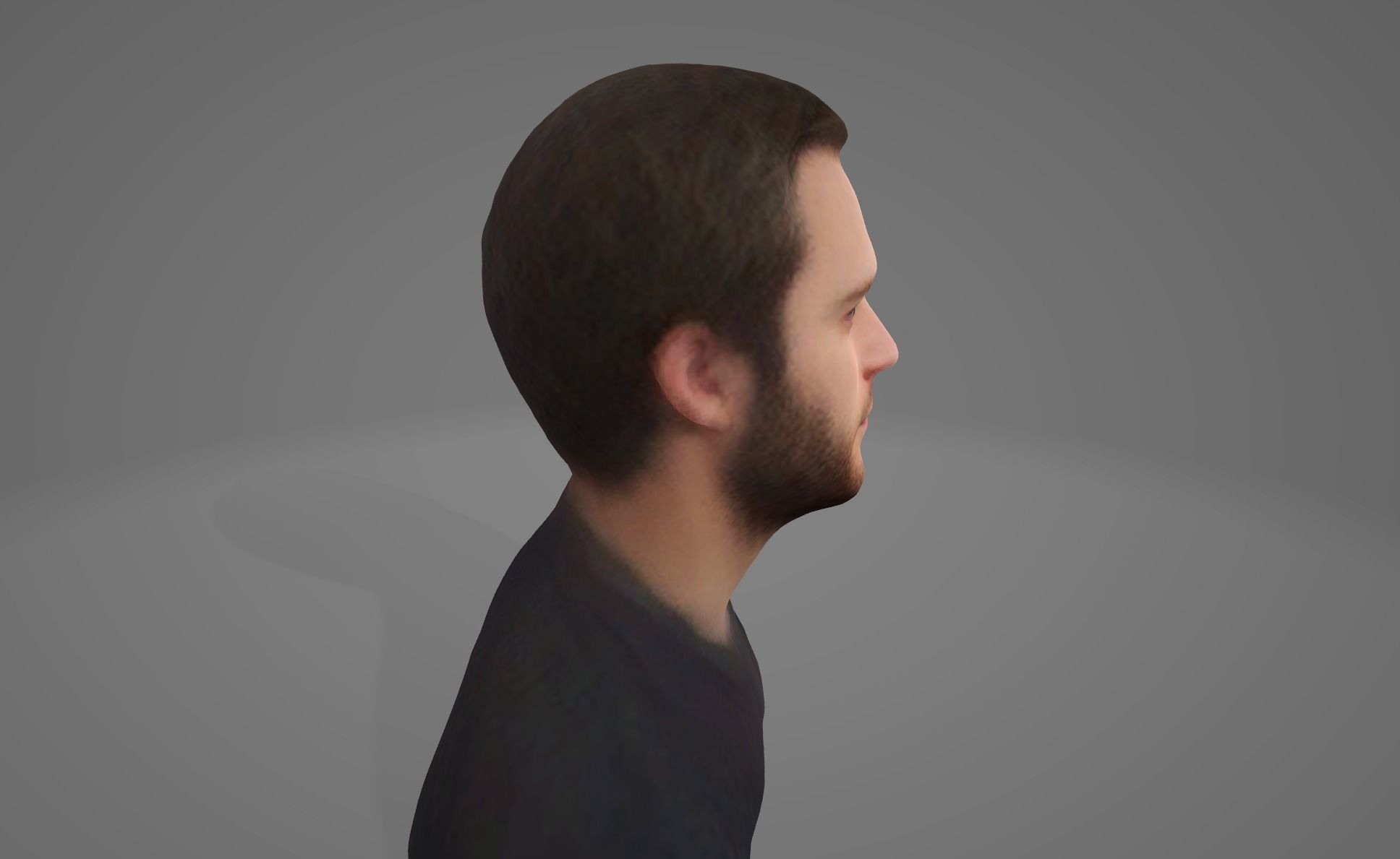 Character No 1 Not Rigged 3D model Low-poly 3D model_14