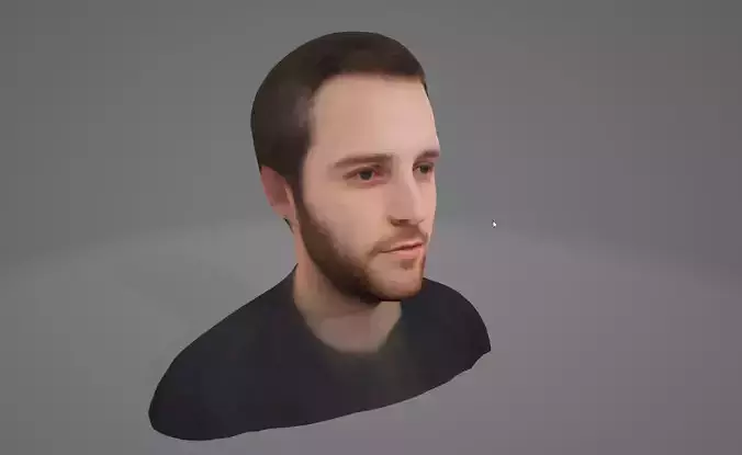 Character No 1  Not Rigged 3D model