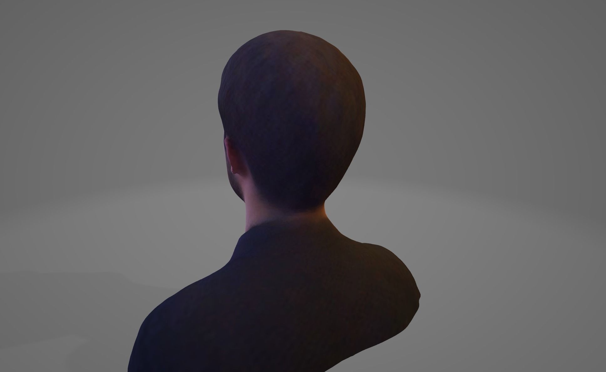 Character No 1 Not Rigged 3D model Low-poly 3D model_19